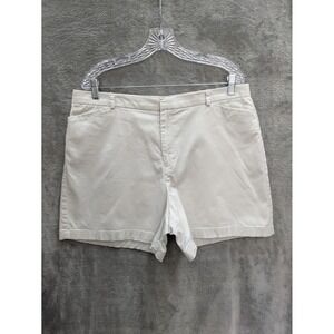 Women's Shorts 18 Chino Beige Neutral Minimalist